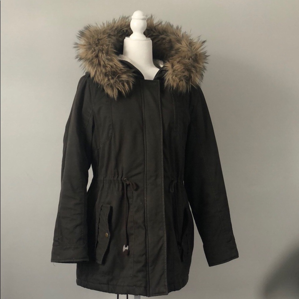 Juniors Sebby Collection Twill Anorak coat